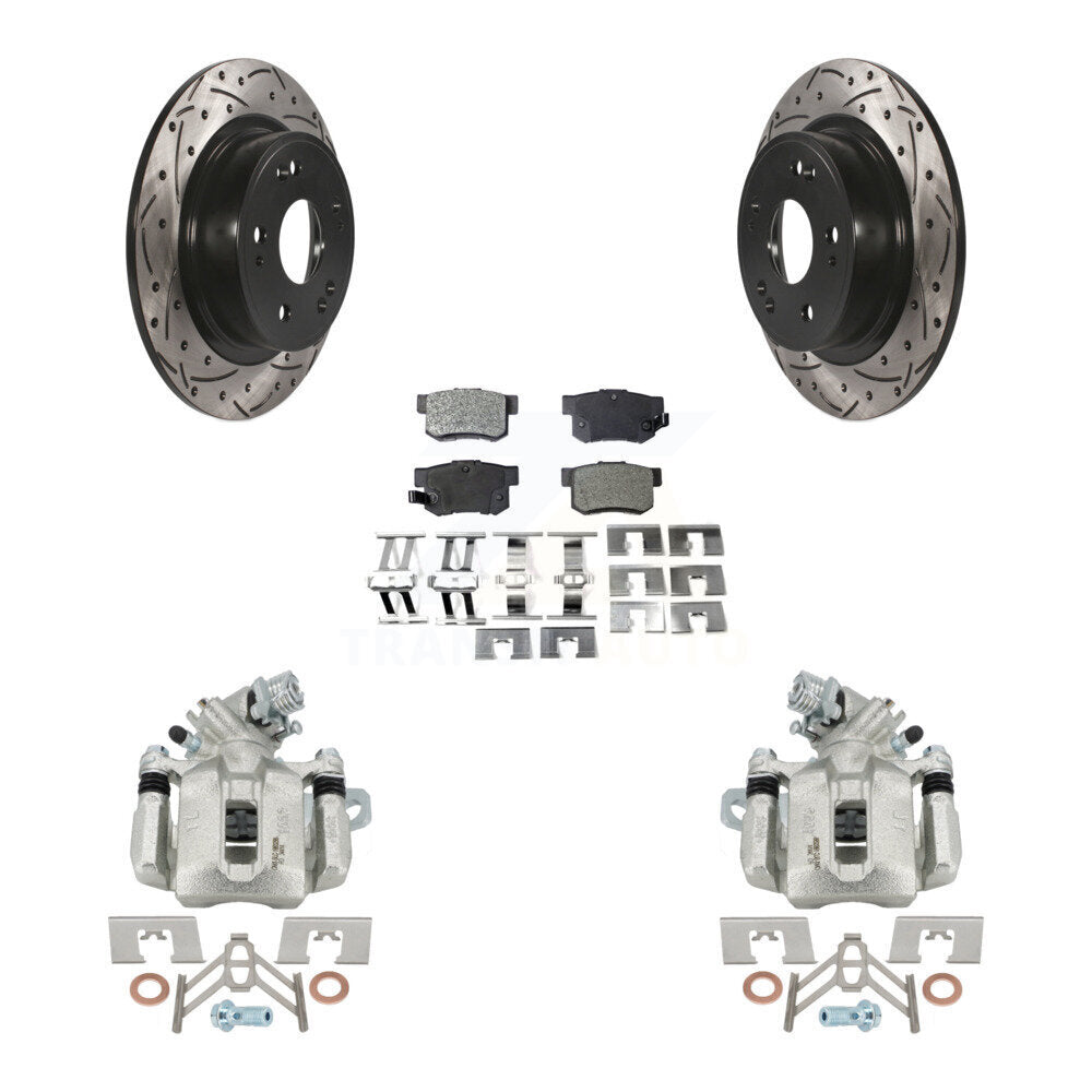 Transit Auto KCD-100647P Disc Brake Kit for 2016-2018 Acura ILX - Rear product image