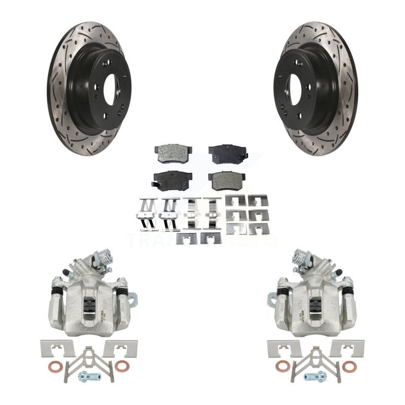 Transit Auto KCD-100647P Disc Brake Kit for 2016-2018 Acura ILX - Rear product image