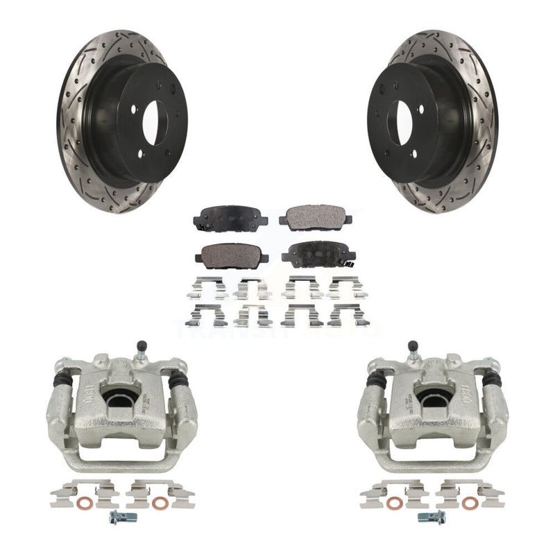 Transit Auto KCD-100647T Disc Brake Kit for 2007-2012 Nissan Altima, Nissan Maxima - Rear product image