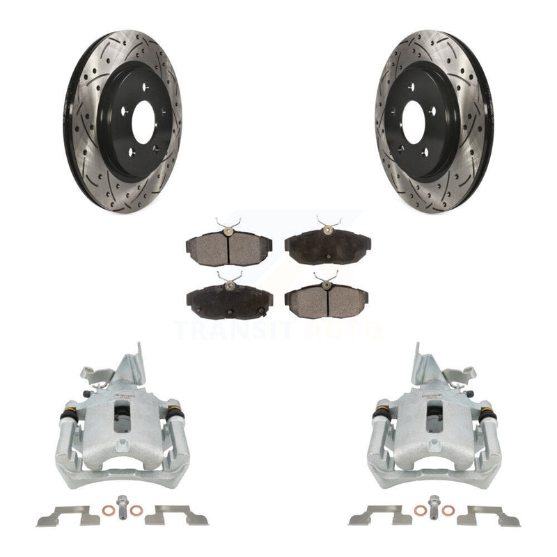Transit Auto KCD-100648P Disc Brake Kit for 2011-2014 Ford Mustang - Rear product image