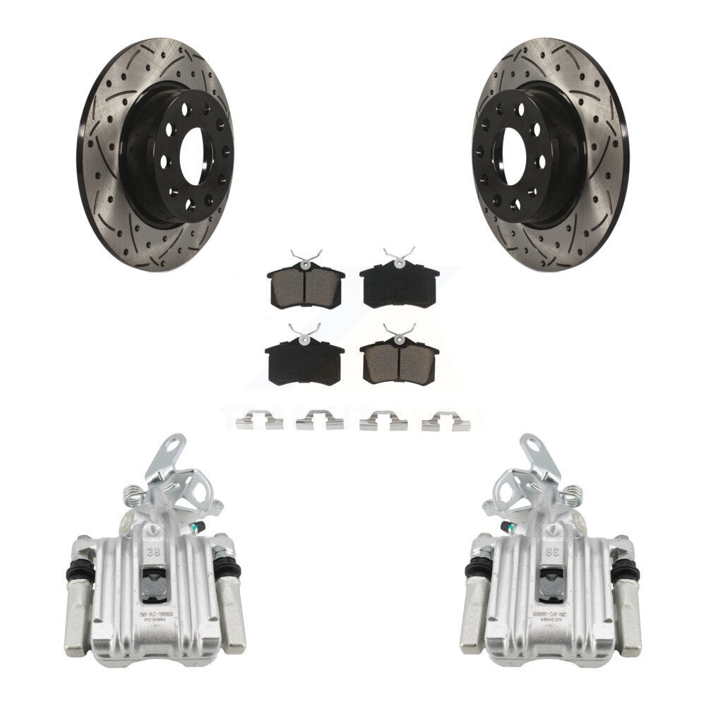 Transit Auto KCD-100649C Disc Brake Kit for 2010-2013 Audi A3 - Rear product image