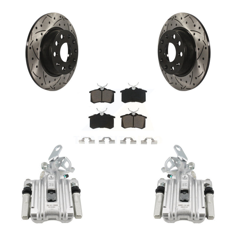 Transit Auto KCD-100649C Disc Brake Kit for 2010-2013 Audi A3 - Rear product image