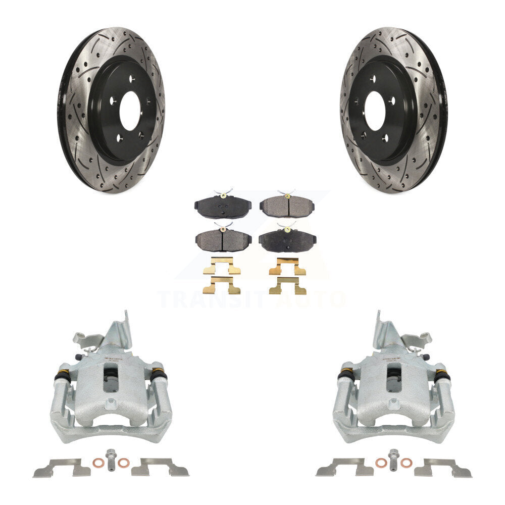 Transit Auto KCD-100649P Disc Brake Kit for 2005-2011 Ford Mustang - Rear product image