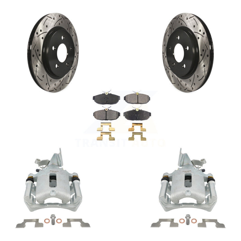 Transit Auto KCD-100649P Disc Brake Kit for 2005-2011 Ford Mustang - Rear product image
