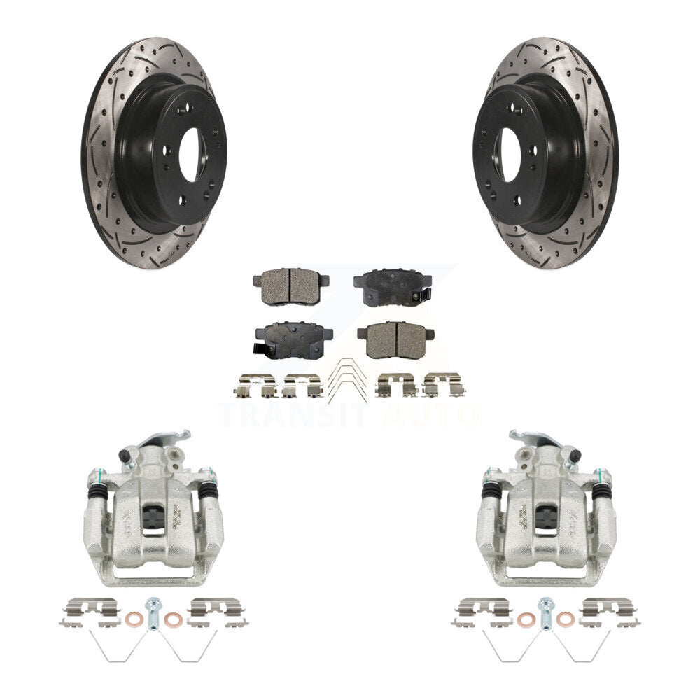 Transit Auto KCD-100649T Disc Brake Kit for 2008-2014 Honda Accord, Acura TSX - Rear product image