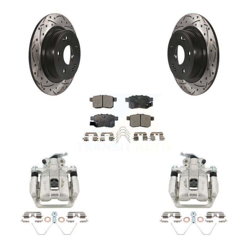 Transit Auto KCD-100649T Disc Brake Kit for 2008-2014 Honda Accord, Acura TSX - Rear product image