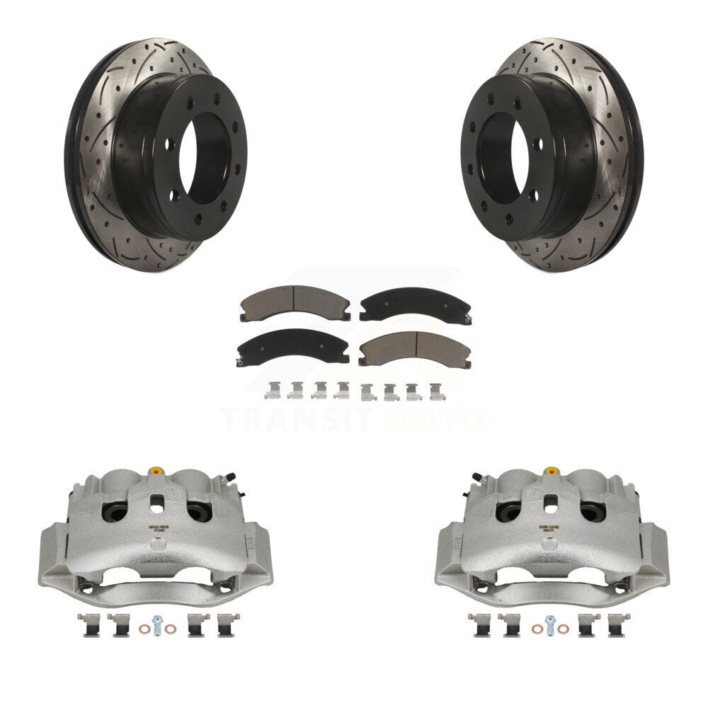 Transit Auto KCD-100651C Disc Brake Kit for 2010-2011 Chevrolet Express 4500 - Rear product image