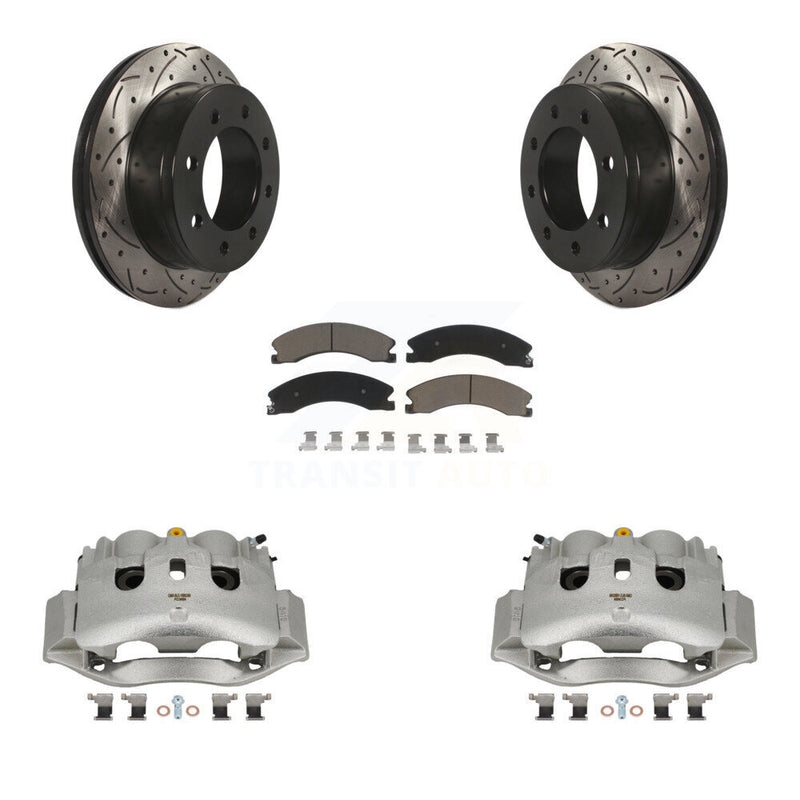 Transit Auto KCD-100651C Disc Brake Kit for 2010-2011 Chevrolet Express 4500 - Rear product image