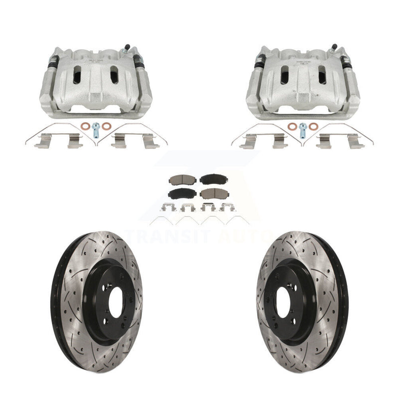 Transit Auto KCD-100652C Disc Brake Kit for 2011-2014 Honda Odyssey - Front product image