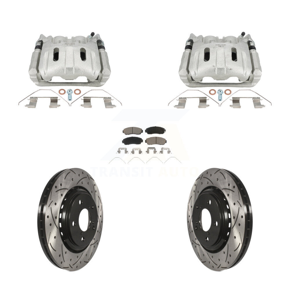Transit Auto KCD-100653C Disc Brake Kit for 2015-2017 Honda Odyssey - Front product image