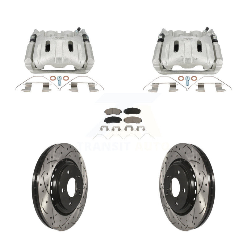 Transit Auto KCD-100653C Disc Brake Kit for 2015-2017 Honda Odyssey - Front product image