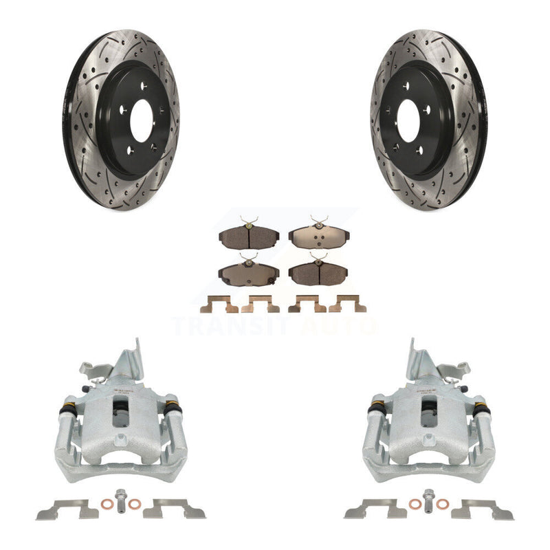 Transit Auto KCD-100653T Disc Brake Kit for 2012-2014 Ford Mustang - Rear product image