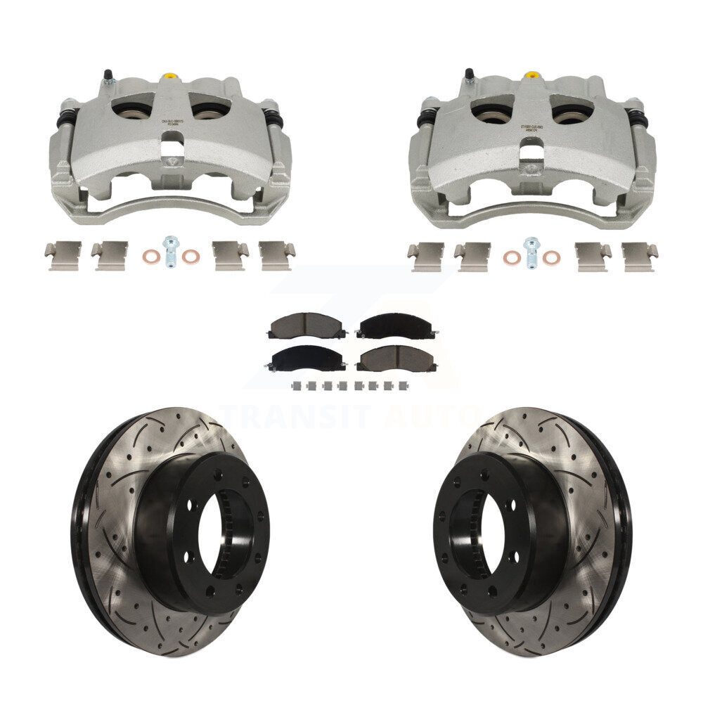 Transit Auto KCD-100654C Disc Brake Kit for 2009-2018 Ram 2500, Ram 3500, Dodge Ram 2500 & more - Front product image