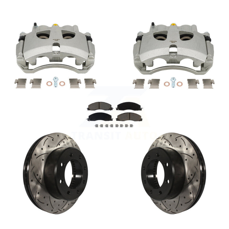 Transit Auto KCD-100654C Disc Brake Kit for 2009-2018 Ram 2500, Ram 3500, Dodge Ram 2500 & more - Front product image