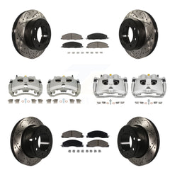 Transit Auto KCD-100655C Disc Brake Kit for 2009-2018 Ram 2500, Ram 3500, Dodge Ram 2500 & more - Front and Rear product image