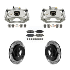 Transit Auto KCD-100655S Disc Brake Kit for 2018-2020 Jeep Wrangler - Rear product image