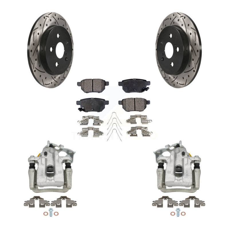 Transit Auto KCD-100655T Disc Brake Kit for 2010-2015 Toyota Prius Plug-In, Toyota Prius - Rear product image