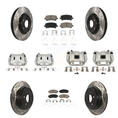Transit Auto KCD-100656C Disc Brake Kit for 2011-2014 Honda Odyssey - Front and Rear product image