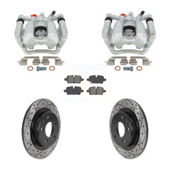 Transit Auto KCD-100656S Disc Brake Kit for 2020-2022 Chevrolet Equinox, GMC Terrain, Chevrolet Malibu - Rear product image