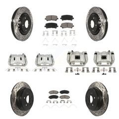 Transit Auto KCD-100657C Disc Brake Kit for 2015-2017 Honda Odyssey - Front and Rear product image