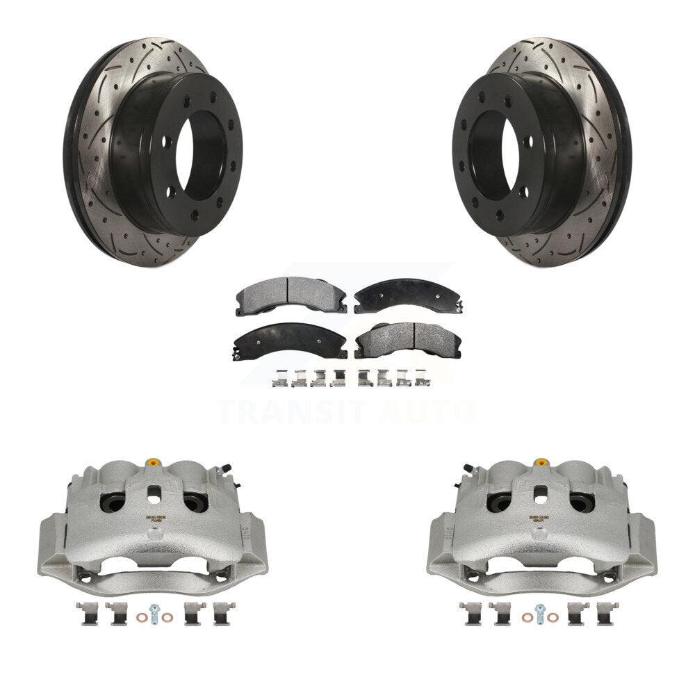 Transit Auto KCD-100657P Disc Brake Kit for 2010-2011 Chevrolet Express 4500 - Rear product image