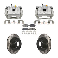 Transit Auto KCD-100657S Disc Brake Kit for 2010-2013 Kia Sorento, Hyundai Santa Fe - Rear product image