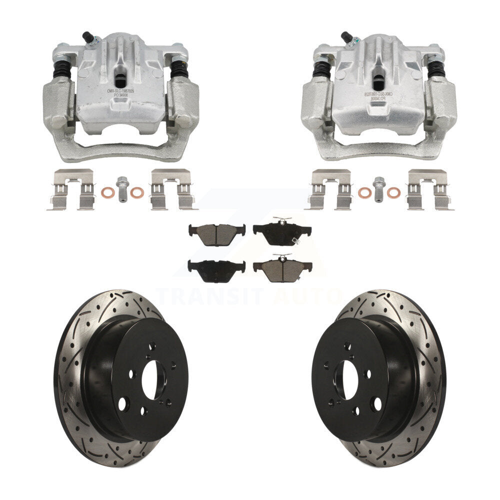 Transit Auto KCD-100658C Disc Brake Kit for 2020 Subaru Crosstrek - Rear product image