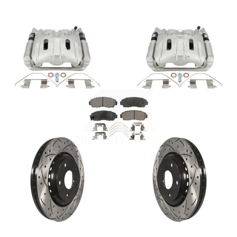 Transit Auto KCD-100658P Disc Brake Kit for 2015-2017 Honda Odyssey - Front product image