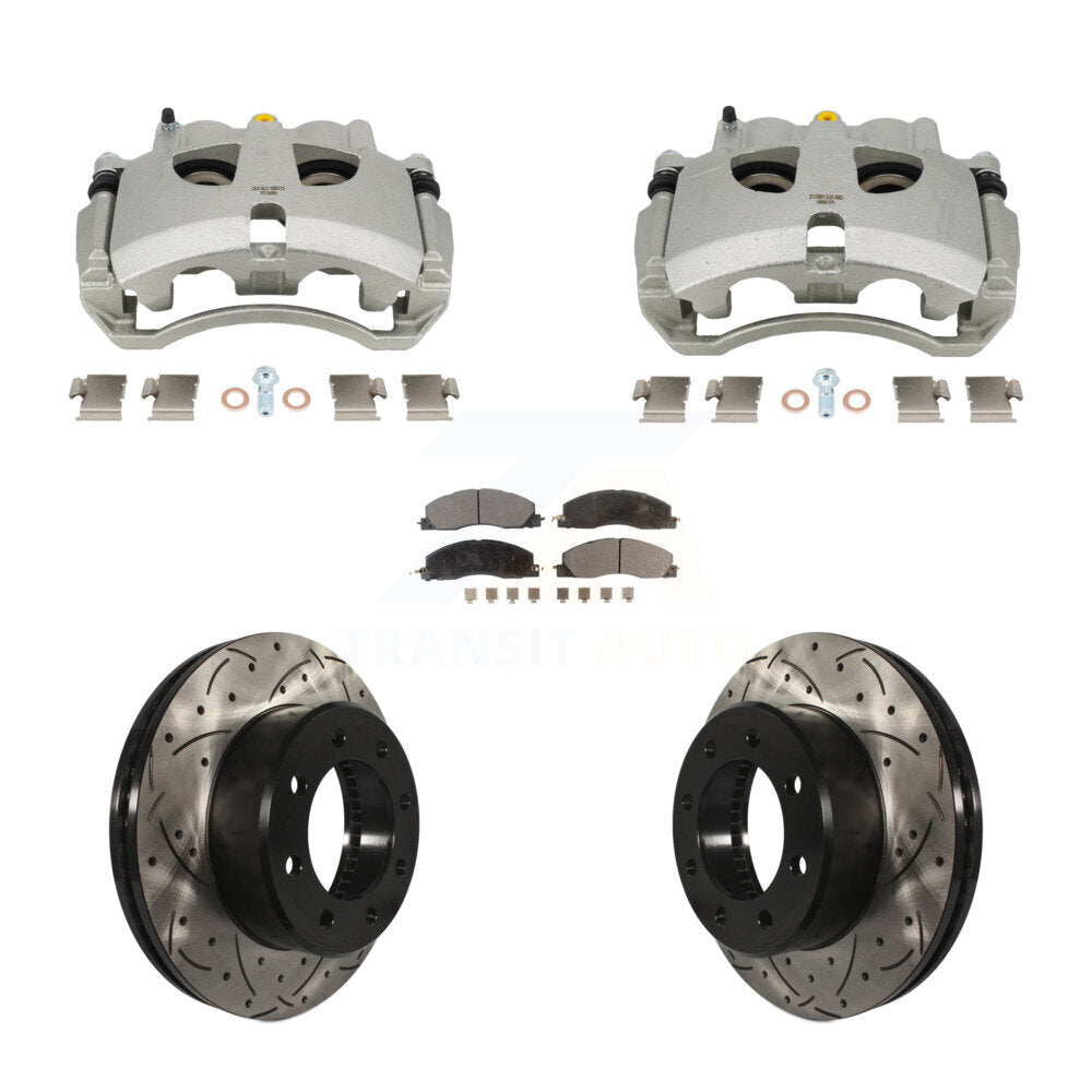 Transit Auto KCD-100660P Disc Brake Kit for 2009-2018 Ram 2500, Ram 3500, Dodge Ram 2500 & more - Front product image
