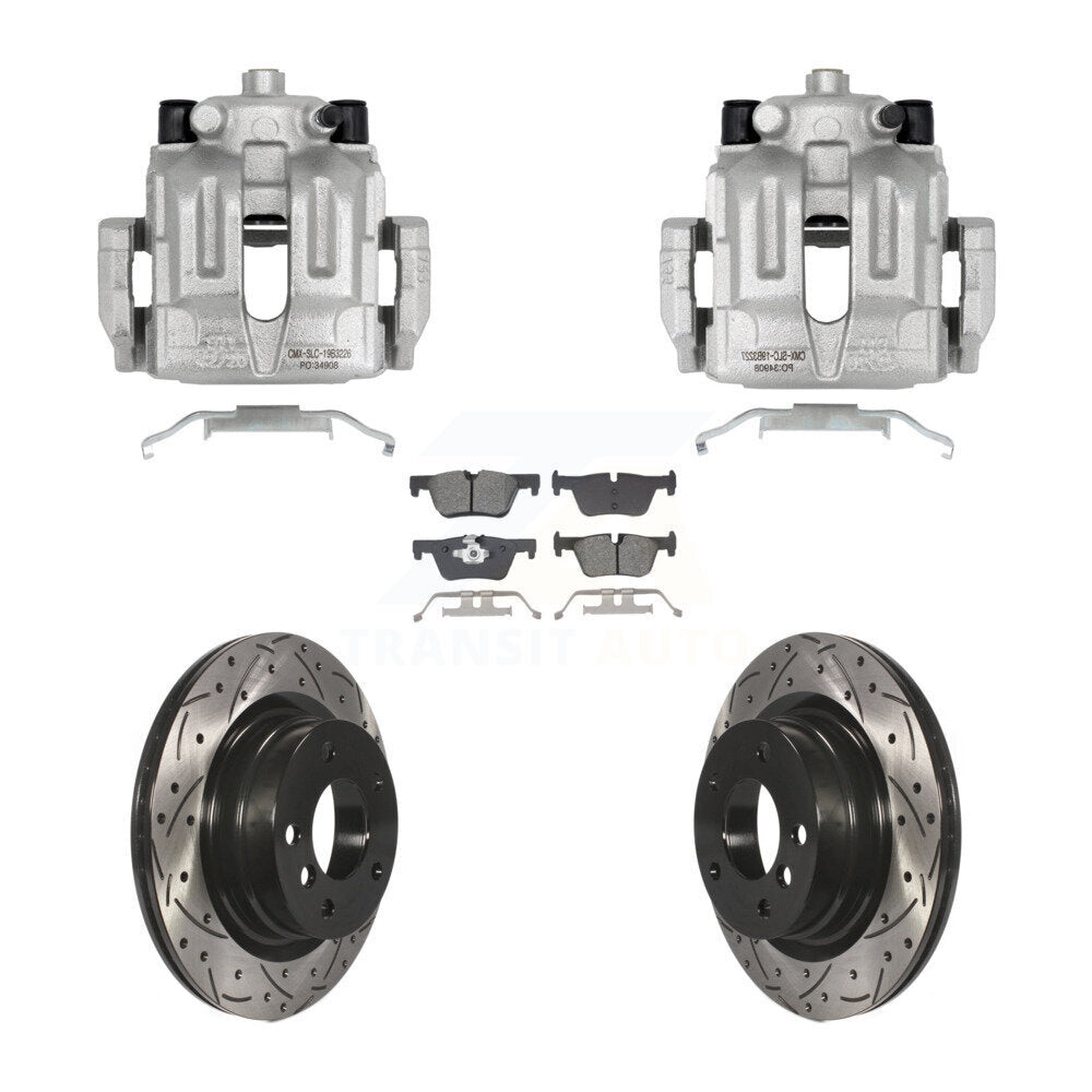 Transit Auto KCD-100660S Disc Brake Kit for 2012-2013 BMW 328i - Rear product image