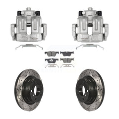 Transit Auto KCD-100660S Disc Brake Kit for 2012-2013 BMW 328i - Rear product image