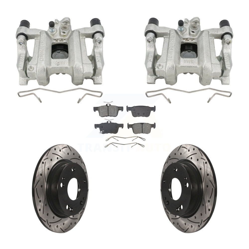 Transit Auto KCD-100661S Disc Brake Kit for 2019-2022 Honda Civic, Honda Insight - Rear product image