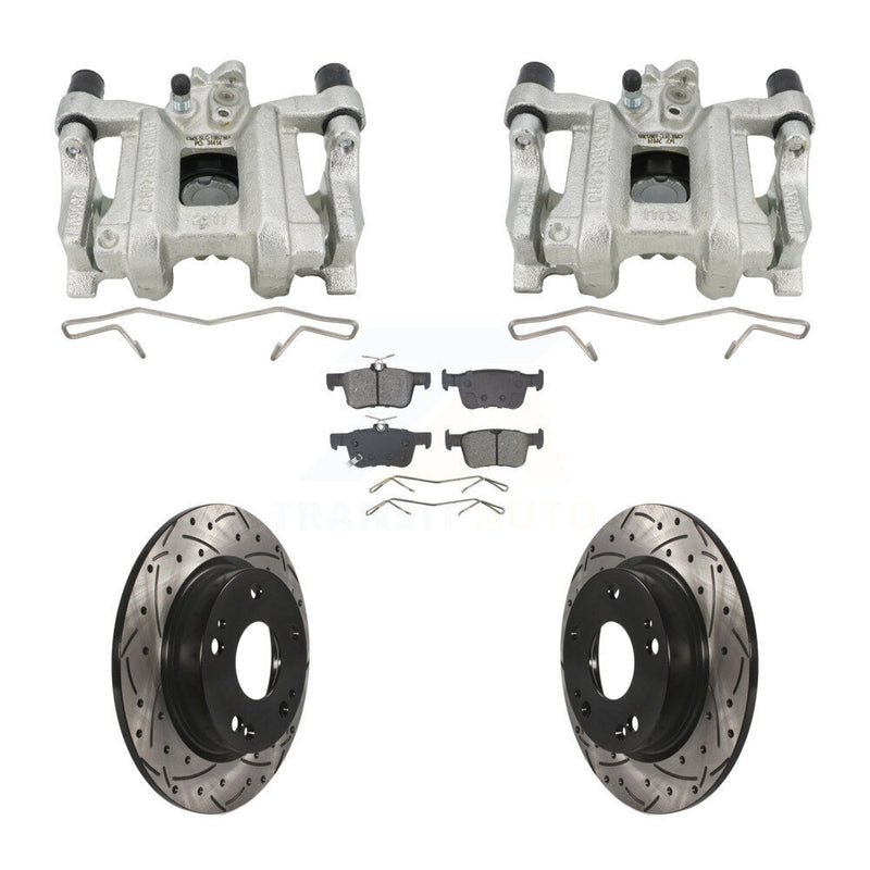 Transit Auto KCD-100661S Disc Brake Kit for 2019-2022 Honda Civic, Honda Insight - Rear product image