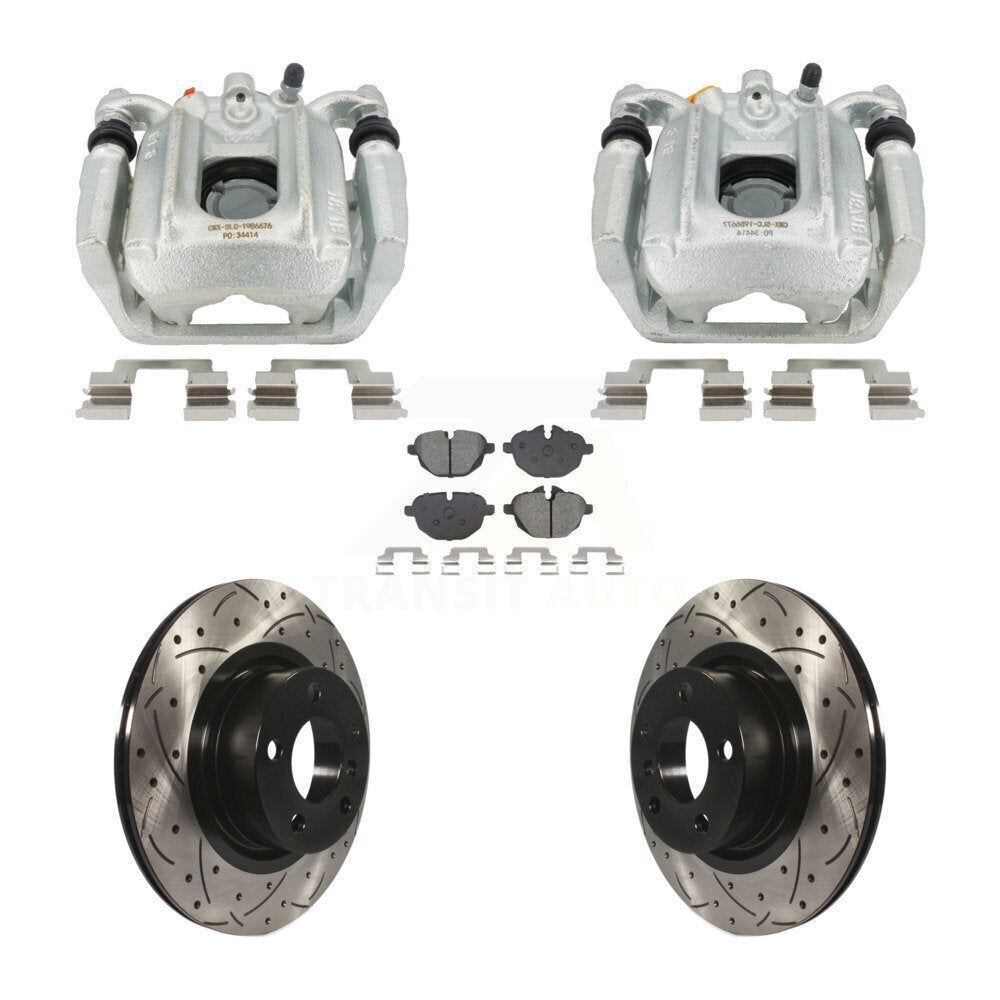 Transit Auto KCD-100662S Disc Brake Kit for 2011-2018 BMW X4, BMW X3 - Rear product image