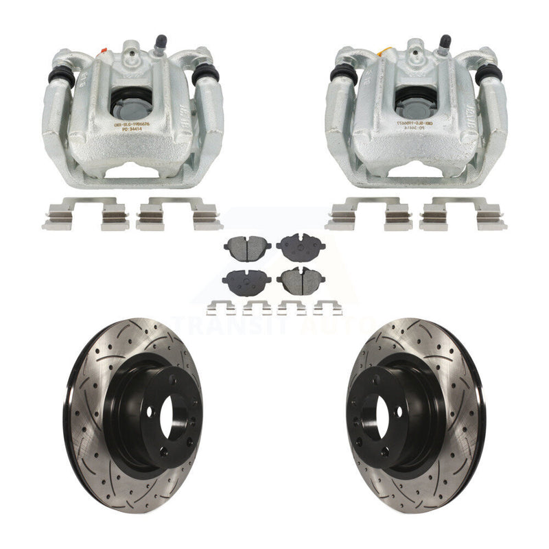 Transit Auto KCD-100662S Disc Brake Kit for 2011-2018 BMW X4, BMW X3 - Rear product image
