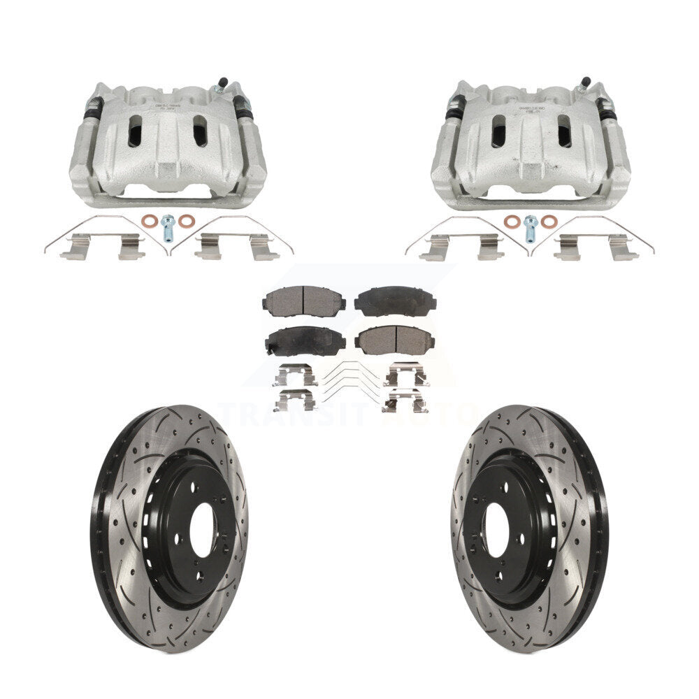 Transit Auto KCD-100663T Disc Brake Kit for 2015-2017 Honda Odyssey - Front product image
