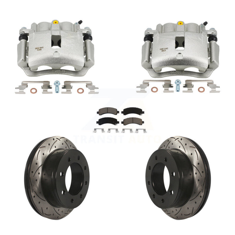 Transit Auto KCD-100664C Disc Brake Kit for 2006 GMC Savana 2500 - Rear product image