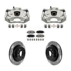 Transit Auto KCD-100665C Disc Brake Kit for 2018-2020 Jeep Wrangler - Rear product image