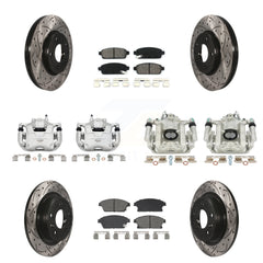 Transit Auto KCD-100666S Disc Brake Kit for 2011-2015 Chevrolet Cruze, Chevrolet Orlando, Chevrolet Volt - Front and Rear product image