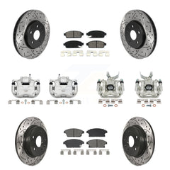 Transit Auto KCD-100667S Disc Brake Kit for 2013-2017 Buick Encore, Chevrolet Trax - Front and Rear product image