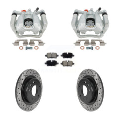 Transit Auto KCD-100668C Disc Brake Kit for 2020-2022 Chevrolet Equinox, GMC Terrain, Chevrolet Malibu - Rear product image