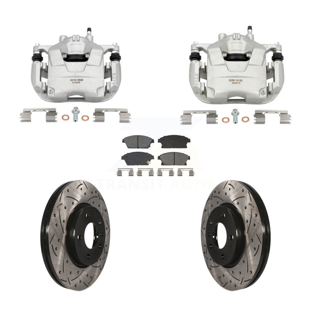 Transit Auto KCD-100668S Disc Brake Kit for 2011-2017 Chevrolet Cruze, Buick Verano, Chevrolet Orlando & more - Front product image