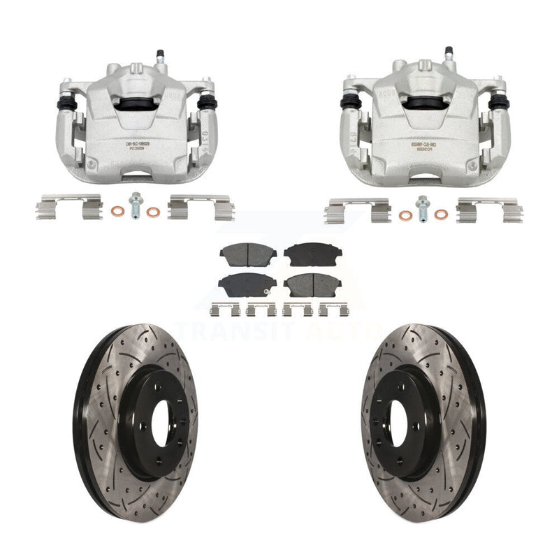 Transit Auto KCD-100668S Disc Brake Kit for 2011-2017 Chevrolet Cruze, Buick Verano, Chevrolet Orlando & more - Front product image
