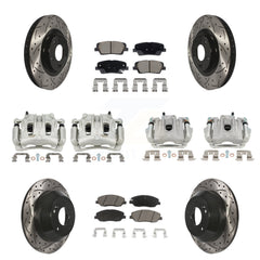 Transit Auto KCD-100669C Disc Brake Kit for 2013-2016 Hyundai Santa Fe, Hyundai Santa Fe XL - Front and Rear product image