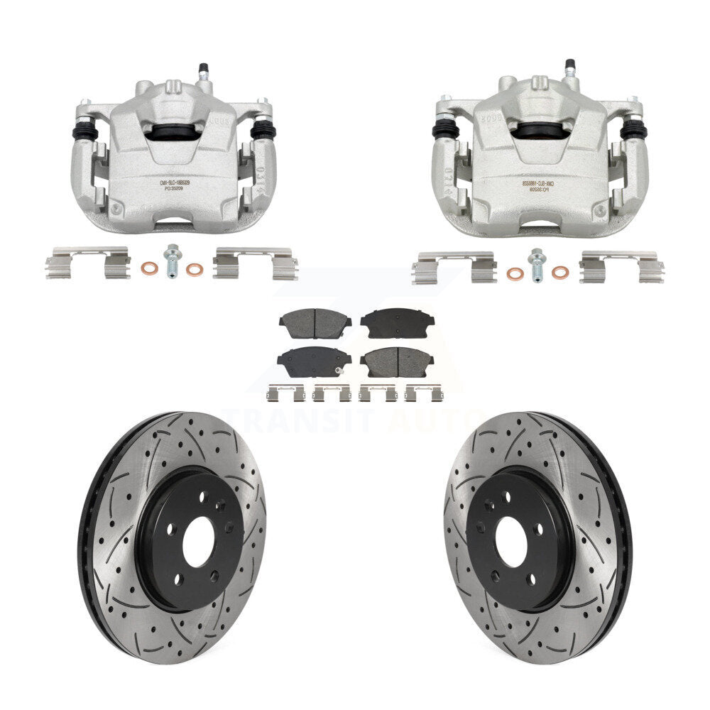 Transit Auto KCD-100669S Disc Brake Kit for 2013-2017 Buick Encore, Chevrolet Trax - Front product image