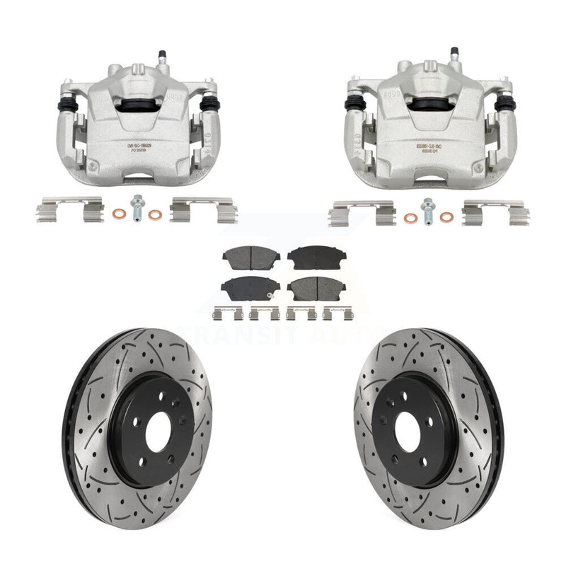 Transit Auto KCD-100669S Disc Brake Kit for 2013-2017 Buick Encore, Chevrolet Trax - Front product image