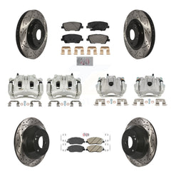 Transit Auto KCD-100670N Disc Brake Kit for 2013-2016 Hyundai Santa Fe, Hyundai Santa Fe XL - Front and Rear product image