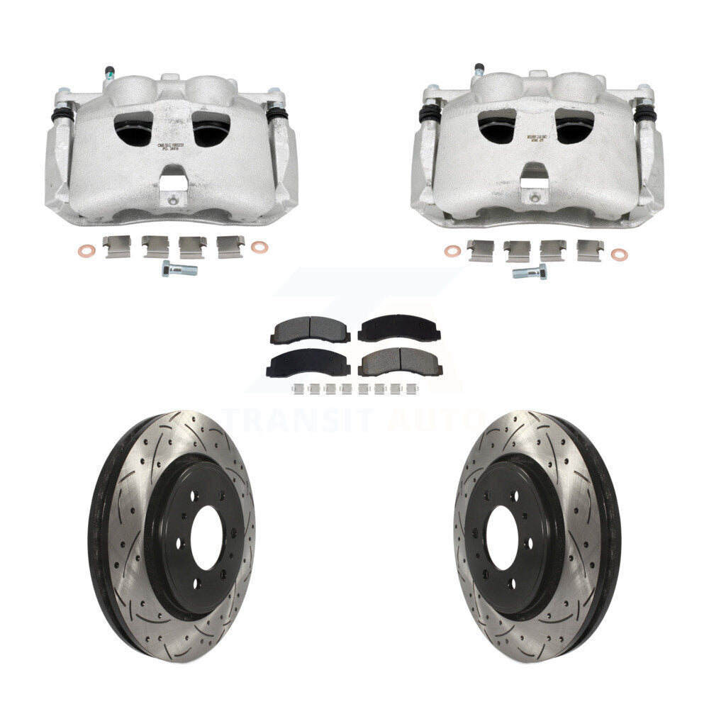 Transit Auto KCD-100670S Disc Brake Kit for 2018-2021 Lincoln Navigator, Ford Expedition - Front product image