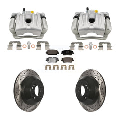 Transit Auto KCD-100671P Disc Brake Kit for 2010-2013 Kia Sorento, Hyundai Santa Fe - Rear product image