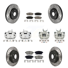 Transit Auto KCD-100672C Disc Brake Kit for 2013-2017 Buick Encore, Chevrolet Trax - Front and Rear product image